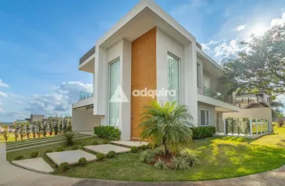 Casa em condomínio fechado com 3 quartos à venda na Rua João Silvio de Lara Machado, Jardim Carvalho, Ponta Grossa