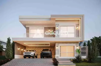 Casa à venda no condomínio la riserva, uvaranas, ponta grossa, pr
