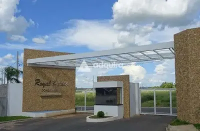 Terreno no condomínio royal palace – alto padrão e excelente localização