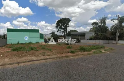 Terreno comercial de esquina à venda, oficinas, ponta grossa, pr