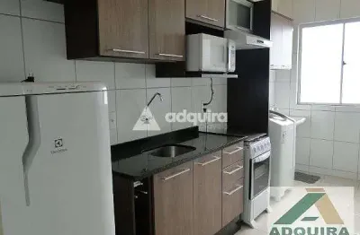 Apartamento para venda 2 quartos, 1 vaga, 61m², uvaranas, ponta grossa - pr