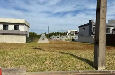 Terreno à venda no condomínio alphaville, no jardim carvalho, ponta grossa, pr