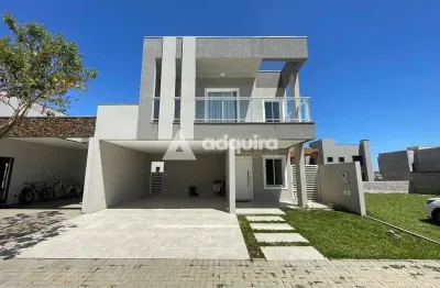 Casa em condomínio fechado com 3 quartos à venda na Rua Aderly Turek, Cará-cará, Ponta Grossa