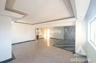 Apartamento para venda ou locação 3 quartos, 1 suite, 1 vaga, 191.9m², centro, ponta grossa - pr