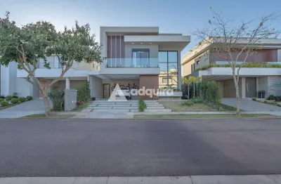 Casa em condomínio à venda, jardim carvalho, ponta grossa, pr