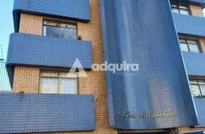 Apartamento para venda, 3 quartos, 1 suíte, 2 vagas, 80m², centro, ponta grossa - pr