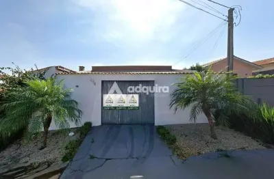 Casa com 3 quartos à venda na Rua Engenheiro Gilberto Kuhn, Contorno, Ponta Grossa