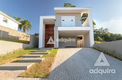 Casa à venda e locação, 3 Suites, Cond Vale dos Vinhedos, Ponta Grossa - PR
