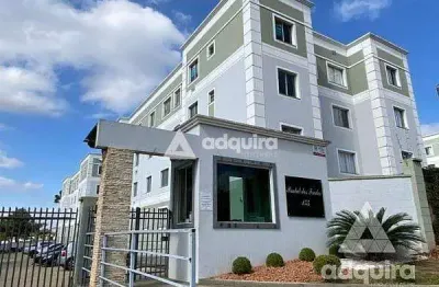 Apartamento em condomínio fechado à venda. pontal dos frades, colônia dona luíza, ponta grossa, pr