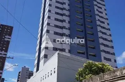 Apartamento com 2 quartos, 1 suíte à venda, centro, ponta grossa, pr