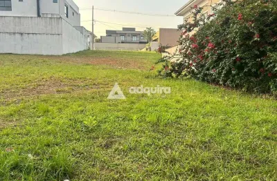 Terreno em condomínio fechado à venda na Rua João Silvio de Lara Machado, Jardim Carvalho, Ponta Grossa