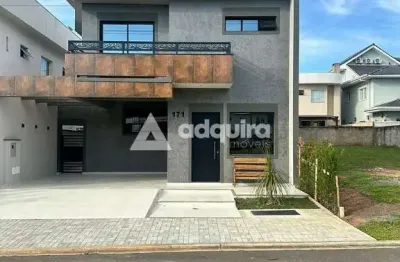 Casa em condomínio fechado com 4 quartos à venda na Rua Aderly Turek, Cará-cará, Ponta Grossa