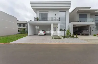 Casa em condomínio fechado com 3 quartos à venda na Rua Aderly Turek, Cará-cará, Ponta Grossa