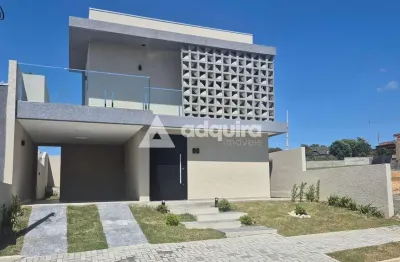 Casa no condomínio bosque mistral à venda, jardim carvalho, ponta grossa, pr