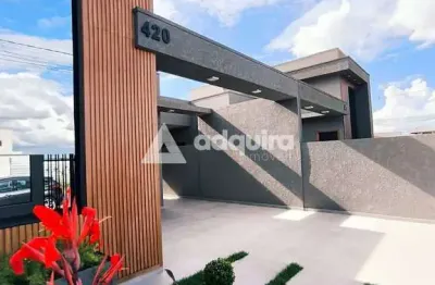Casa com 3 quartos à venda na Rua José Ferreira de Quadros, Cará-cará, Ponta Grossa