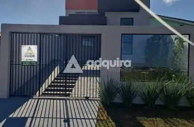 Casa nova à venda, com 02 quartos, sendo um deles uma suíte, 02 banheiros e 82m² de área útil. cará