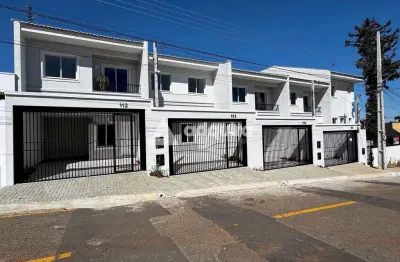 Sobrados de alto padrão à venda – residencial são josé - 3 quartos (1 suíte) - orfãs, ponta grossa,