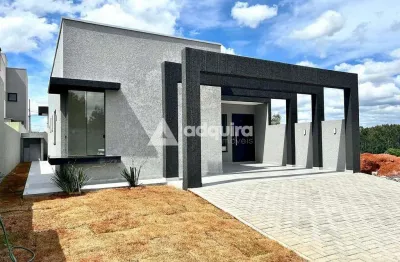 Casa à venda, contorno, condomínio fechado, casa térrea, ponta grossa, pr