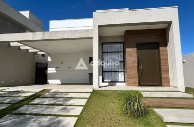 Casa para venda e locação mobiliada, Jardim Carvalho, Ponta Grossa, PR