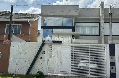 Casa com 3 quartos à venda na Rua Luiz Nadal Motti, Jardim Carvalho, Ponta Grossa