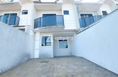 Sobrado semimobiliado à venda no bairro neves – ponta grossa/pr