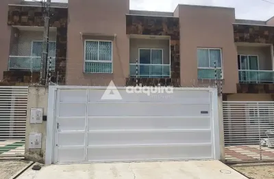 Sobrado à venda, 3 quartos sendo 1 suíte -  Jardim Carvalho, Ponta Grossa, PR