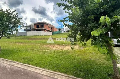 Terreno em condomínio fechado à venda na Rua João Silvio de Lara Machado, Jardim Carvalho, Ponta Grossa