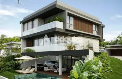 Terreno de esquina com 406 m2 no Terras Alphaville, Jardim Carvalho, Ponta Grossa, PR