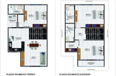 Casa em teperapuan 3 quartos 2 suítes   -  porto seguro