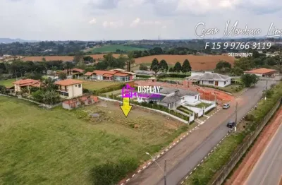 Terreno em condomínio fechado à venda na avenida real, vila real, ibiúna por r$ 375.000