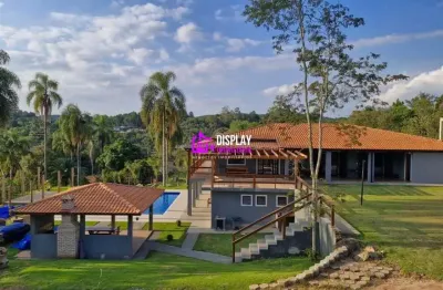 Casa em condomínio fechado com 4 quartos à venda na rua guanabara, 18, ressaca, ibiúna por r$ 1.490.000