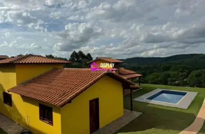 Casa em condomínio fechado com 3 quartos à venda na rua são paulo, 12450, parurú, ibiúna por r$ 765.000