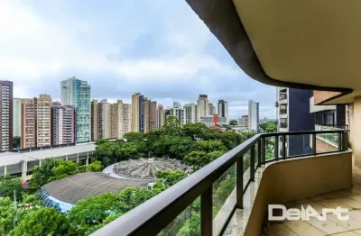 Apartamento em frente do clube curitibano - com 4 dormitórios à venda, 247 m² por r$ 1.890.000 - água verde - curitiba/pr