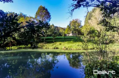 Chácara com 4 dormitórios à venda, 6100 m² por r$ 450.000,00 - área rural - mafra/sc
