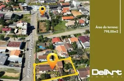 Terreno comercial a 150m do sacolão vila nova - 798,00m2 - r$ 449.000,00
