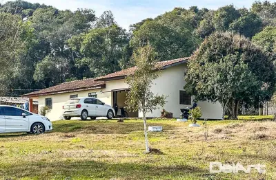 Chácara com 15.000m2 - a 2.5km da prefeitura de rio negro/seminário - casa c/ 120,00m2