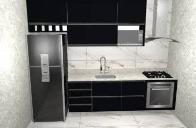 Casa em condomínio fechado com 2 quartos à venda na Rua Pintassilgo, Jardim Santa Lúcia, Campo Limpo Paulista