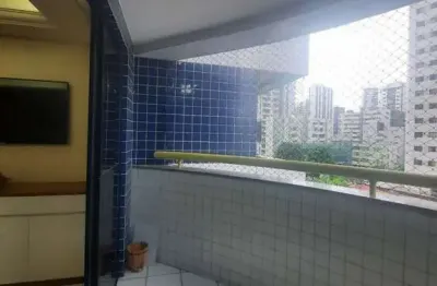 Apartamento à venda com 3 quartos, 100 m² em boa viagem - recife/pe