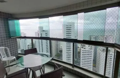 Apartamento com 4 dormitórios à venda, 164 m² por r$ 1.750.000,00 - boa viagem - recife/pe