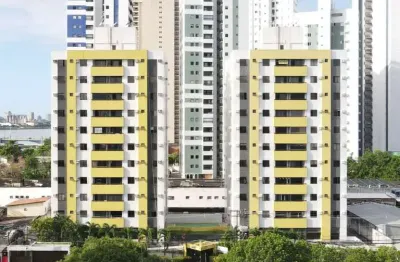 Apartamento à venda com 3 quartos, 75 m² por r$ 600.000 - pina - recife/pe