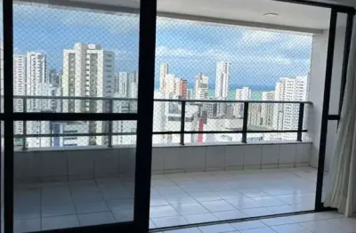 Apartamento com 04 quartos sendo 02 suítes, 02 vagas em boa viagem, recife-pe.