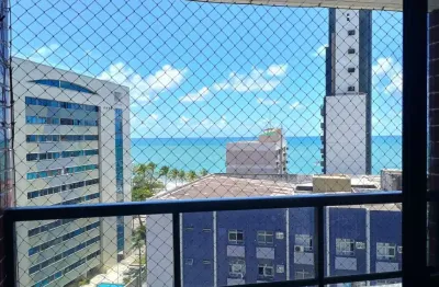 Apartamento nascente com 2 quartos, vista mar e a poucos metros da praia.