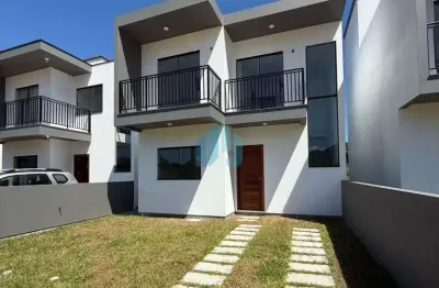 Belas casas novas localizadas no bairro areias de macacu, próximas às dunas do siriú, em garopaba!