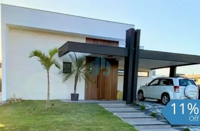 Linda casa de alto padrão localizada no condomínio garopaba internacional!