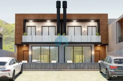 Belas casas a 350 m da praia central, residencial áurea, loteamento morrinhos, ferraz | garopaba - sc