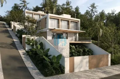 Bela casa no residencial santa monica, loteamento panorâmico, centro | garopaba - sc