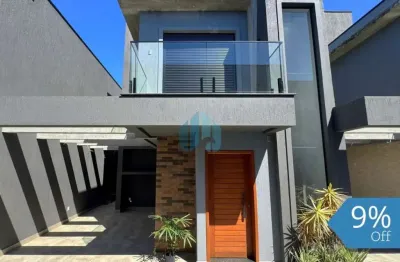 Oportunidade única! lindas casas novas, próximas de todo comércio, centro | garopaba - sc