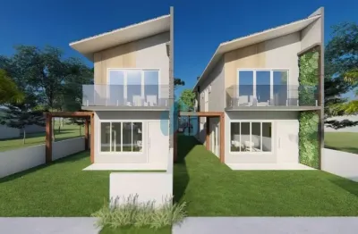 Belas casas localizadas no loteamento quinta das palmeiras, campo duna | garopaba - sc