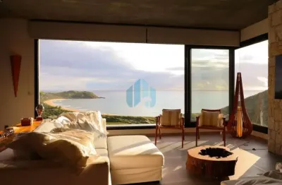 Linda casa com vista p/ mar, em condomínio, praia do silveira | garopaba - sc