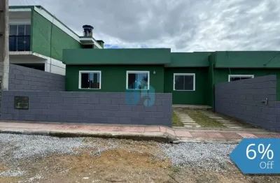 Casa nova a 2,5 km do centro da cidade, ambrósio | garopaba - sc